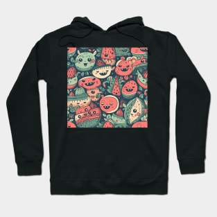 Goofy Expressive Watermelons Hoodie